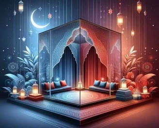 في ظل ونور :تفاصيل الديكورات الداخلية للبوثات: صور تبرز التفاصيل الدقيقة في التصميم الداخلي للبوثات