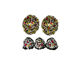 Conjunto de Flores B Colorida consolare