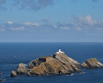 Muckle Flugga Lighthouse, Shetland.