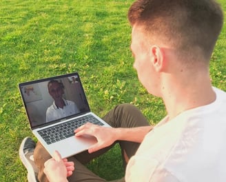 Ross Thompson Life Coach - One-To-One Remote Coaching Via Laptop With Adult.
