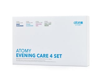 Atomy's Evening Care 4 Set inside box