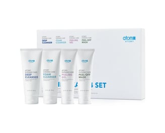 Atomy's Evening Care 4 Set outside of Box