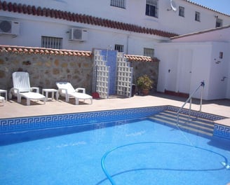 Piscina en Hostal Minigolf