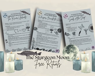 Free Sturgeon Moon Rituals Soul Sisters Tarot