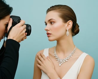 Shooting Jewelry on Models