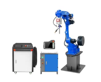 3D Robot Welding Metal Pipes