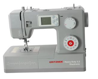 a sewing machine with a display Gritzner Heavy Duty 3.2