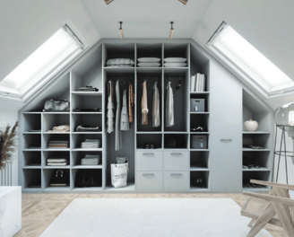 dressing sous pente sur mesure