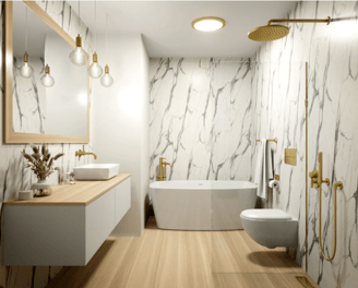 conception de salle de bain 3D