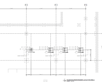 foundation rebar shop drawing