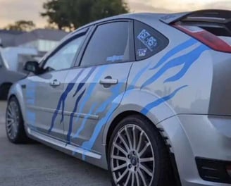 ford tiger stripes