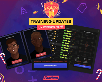 Footium Training Update