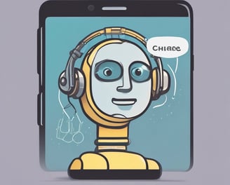A smartphone displaying the 'Copilot' application screen, featuring a colorful logo and tagline 'Everyday AI companion'. The background consists of blurred images of digital applications such as Google Flights, Hotels, and Maps, suggesting various functionalities.