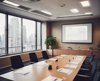 a laptop computer sitting on top of a wooden table