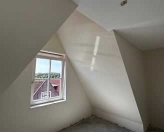 Schilderen van de zolder