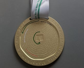 médaille de marathon