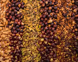 premium turkish hazelnuts, oils, spices, and dried fruits
