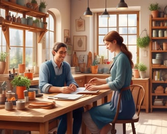 selective focus photography of man and woman holding hands