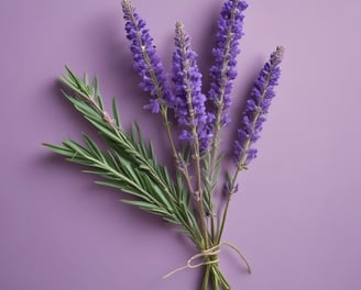 A pretty sprig of lavender