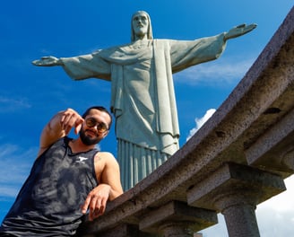 turista passeio um dia no rio