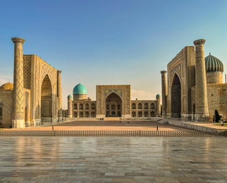 Registan Medrese Samarqand Tashkent