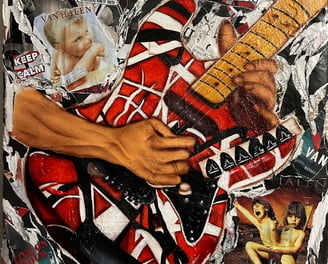 Lo stile si riconosce.  La chitarra di Eddie Van Halen, icona immortale