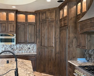 San Antonio Ornate Custom Cabinets