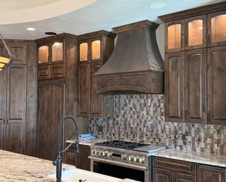 San Antonio Ornate Custom Cabinets