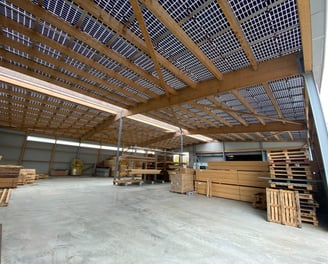 Bâtiment de stockage