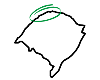região de atendimento