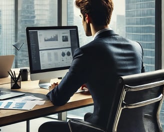 Membre de l'équipe DIGITAL TALKS en pleine création d'un site internet d'entreprise