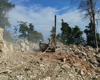 drilling blasting