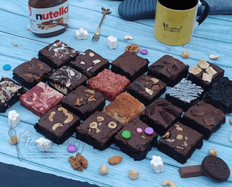 assorted brownies