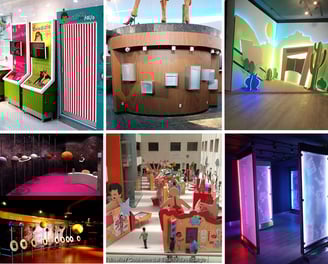 Ejemplos de museografía interactiva para diversos museos y espacios lúdicos, siempre en colaboración