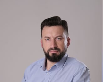 a man with a beard and a beard
