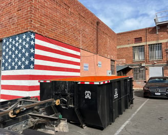 15 Cubic Yard Dumpster in Los Angeles, CA