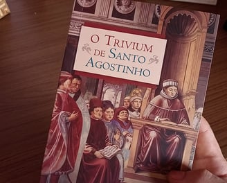 Livro - O trivium de Santo Agostinho 