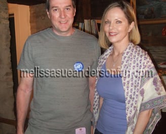 Mike Purdy and Melissa Sue Anderson at Genesee Country Museum 2014