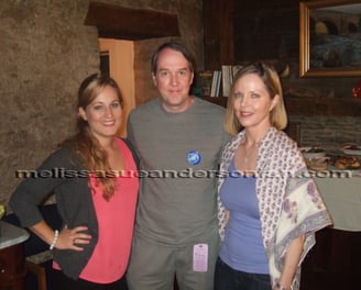 Piper, Mike Purdy and Melissa Sue Anderson at Genesee Country Museum 2014