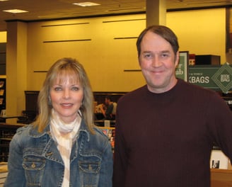 Melissa Sue Anderson and Mike Purdy at Barnes and Noble 2010 Colorado