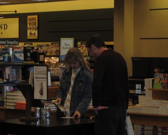 Melissa Sue Anderson and Mike Purdy at Barnes and Noble 2010 Colorado