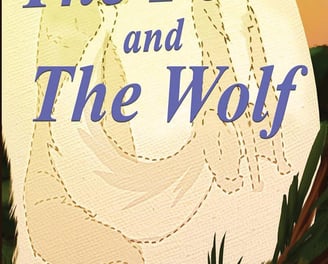 a book cover of the fox and the wolf