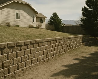 retaining wall colorado springs