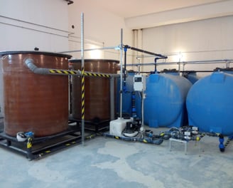 radioactive waste system installed in kuwait