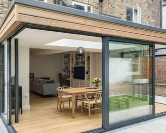 corner opening sliding doors sliding doors