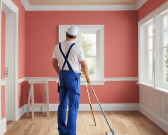 A neon red sign reading 'EMERGENCY USE ONLY' is prominently displayed on a wall. The surrounding environment appears to be dimly lit, with metal barrels labeled 'EMERGENCY' and some industrial-looking equipment in the background. Shelves and display counters are visible in a retail-like setting.