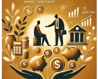 holistic financial approach integrates budgeting, investments, risk management & planning.