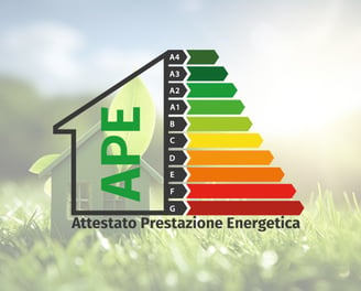 Ape attestato di prestazione energetica 