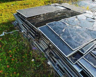 oude zonnepanelen vervangen
