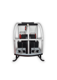 a helicopter simulator
